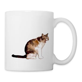 The cat - Mug - white - Right