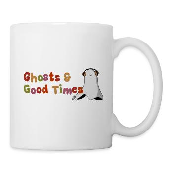 Fantômes et bons moments - Mug blanc - blanc - Droite