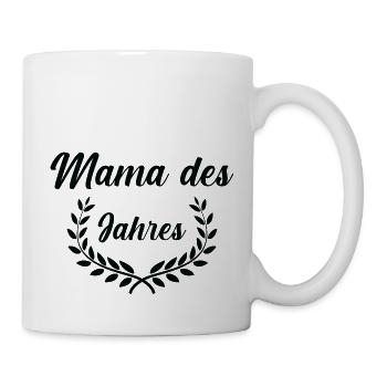 Mutter Spruch Geschenk Mama Muttertag - Tasse - Weiß - Rechts