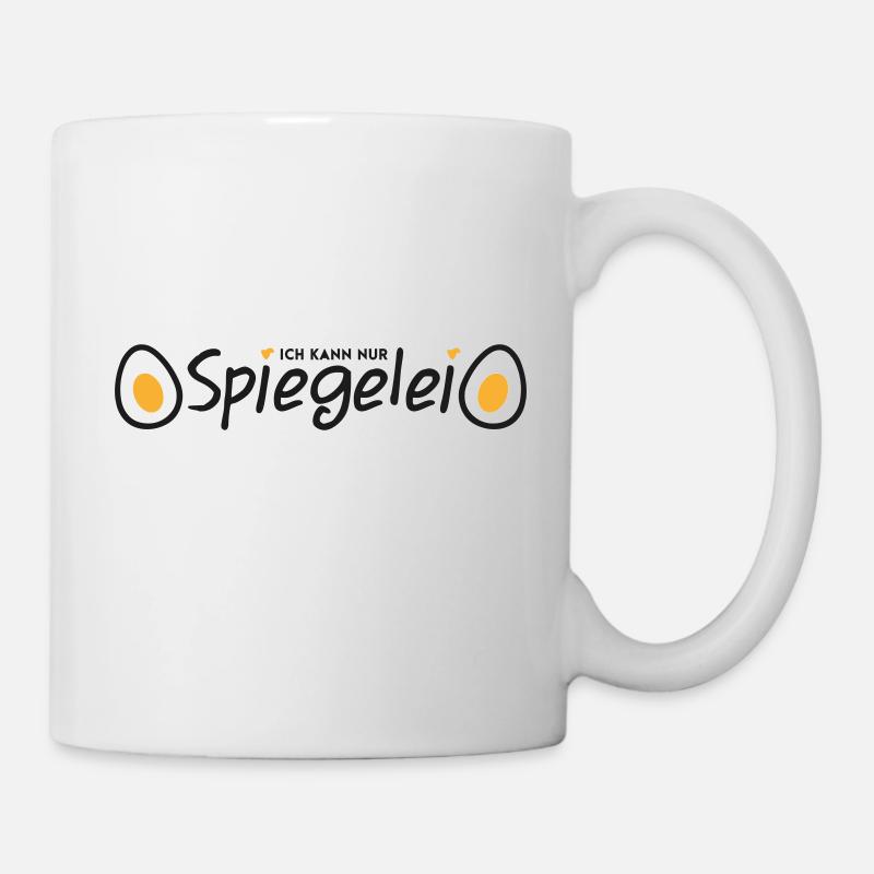 Spiegelei - Tasse - Weiß
