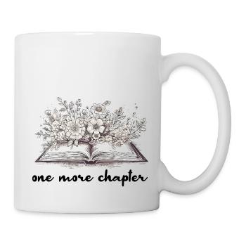 One More Chapter Book With Flowers - Mug - white - Right