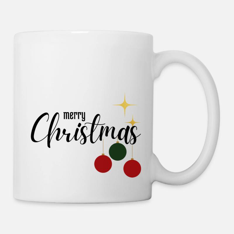 Merry Christmas - Tasse - Weiß