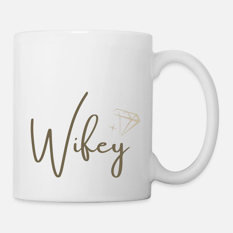 Frauchen - Tasse - Weiß