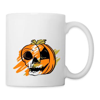 Halloween Pumpkin - Mug - white - Right
