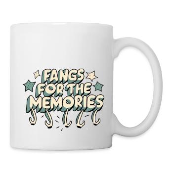 pour les souvenirs - Mug blanc - blanc - Droite