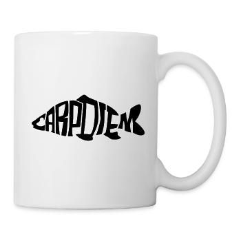 Carp Fishing Fish Carpe Diem - Mug - white - Right