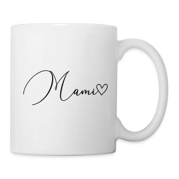 Mami Schrift - Tasse - Weiß - Rechts