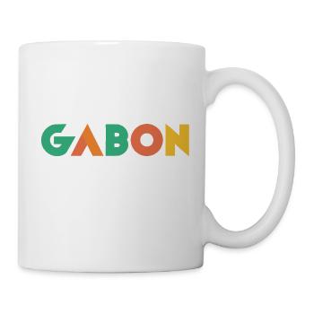 Gabon - Mug blanc - blanc - Droite