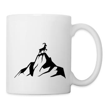 Chèvre - Montagne - (9) - Mug blanc - blanc - Droite