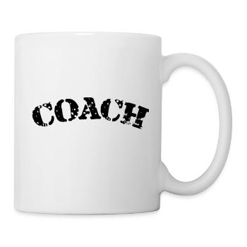 Coach - Le meilleur Coach - Der beste Trainer - Mug blanc - blanc - Droite