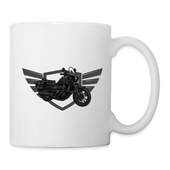 Chopper // Custom // Motorcycle - Mug - white - Right
