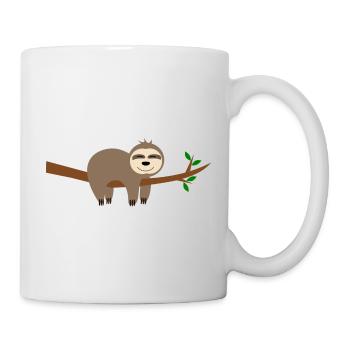 Paresse - Mug blanc - blanc - Droite