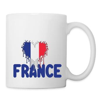 love france - Mug blanc - blanc - Droite