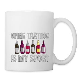 Wine Tasting Is My Sport 2 - Mug - white - Right