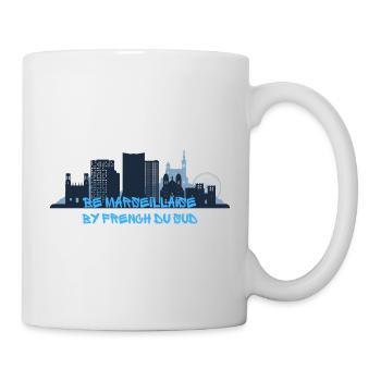 BE MARSEILLAISE - Mug blanc - blanc - Droite