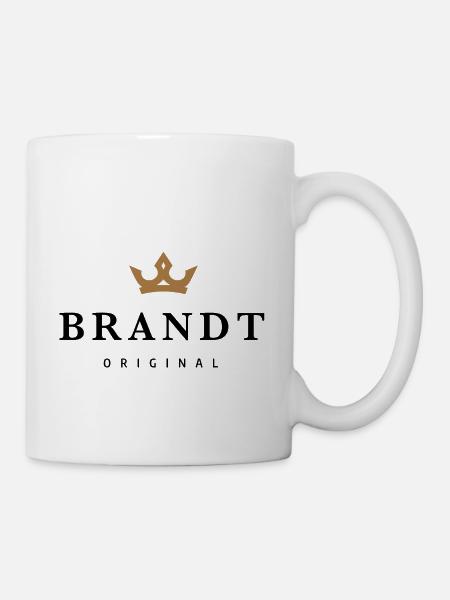 Brandt - Tasse - Weiß