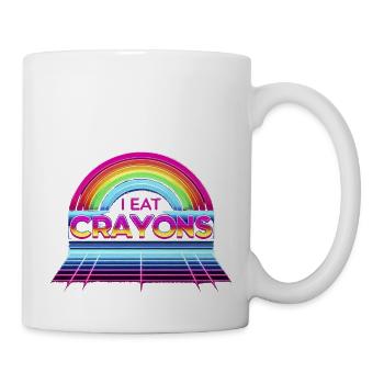 I Eat Crayons 6 - Mug - white - Right