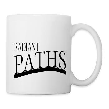 warm sunshine joy road trip happy quote discovery - Tasse - Weiß - Rechts