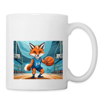 Mignon petit renard démon vie quotidienne - biscuits - Mug blanc - blanc - Droite