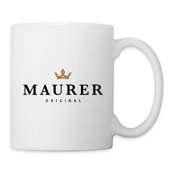 Maçon - Mug blanc - blanc - Droite