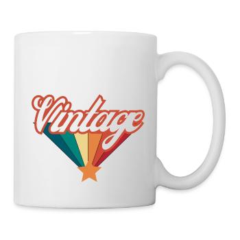 vintage - idée cadeau rétro - Mug blanc - blanc - Droite