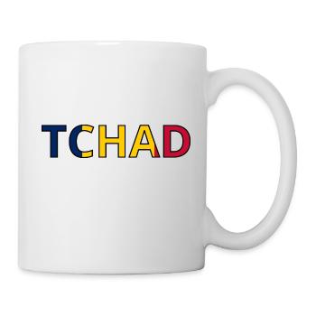 Drapeau Tchad - Mug blanc - blanc - Droite