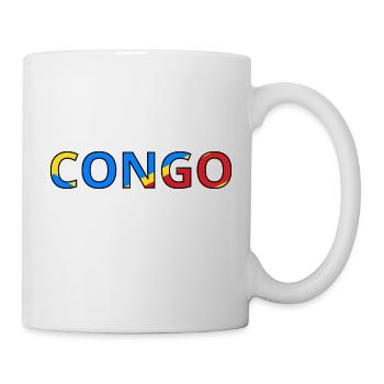 Drapeau Congo (Rép. dém.) - Mug blanc - blanc - Droite
