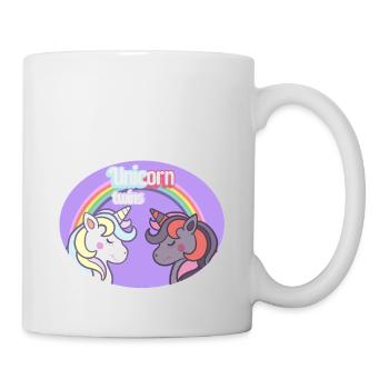 Licorne Jumeaux - Mug blanc - blanc - Droite