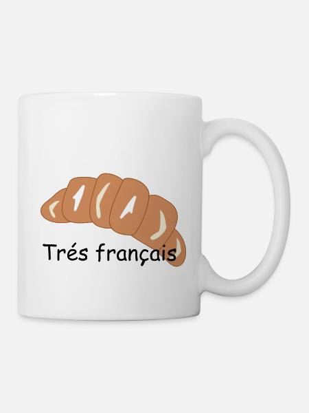 Tres francais - Tasse - Weiß