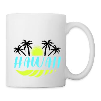 hawaii - Tasse - Weiß - Rechts