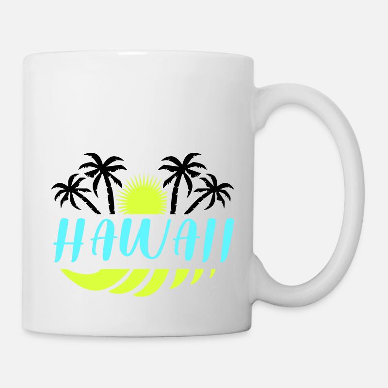 hawaii - Tasse - Weiß