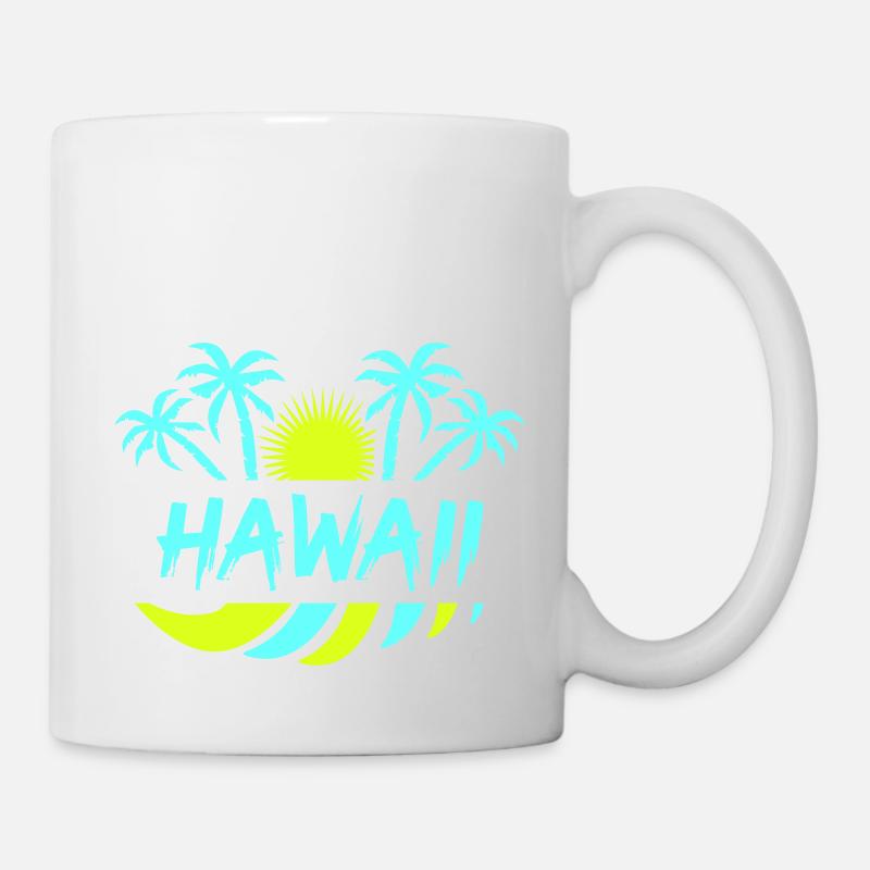 hawaii - Tasse - Weiß