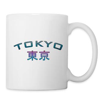 TOKYO - Capitale de l’Est - Élevez votre style - Mug blanc - blanc - Droite