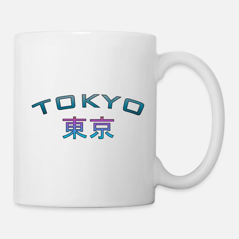 TOKYO - Capitale de l’Est - Élevez votre style - Mug blanc - blanc