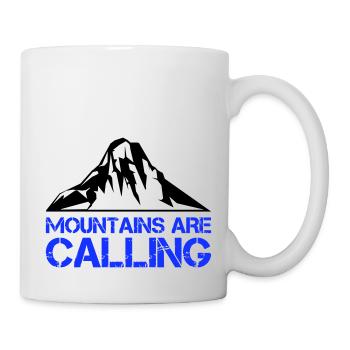 Montagnes Montagnes - Mug blanc - blanc - Droite