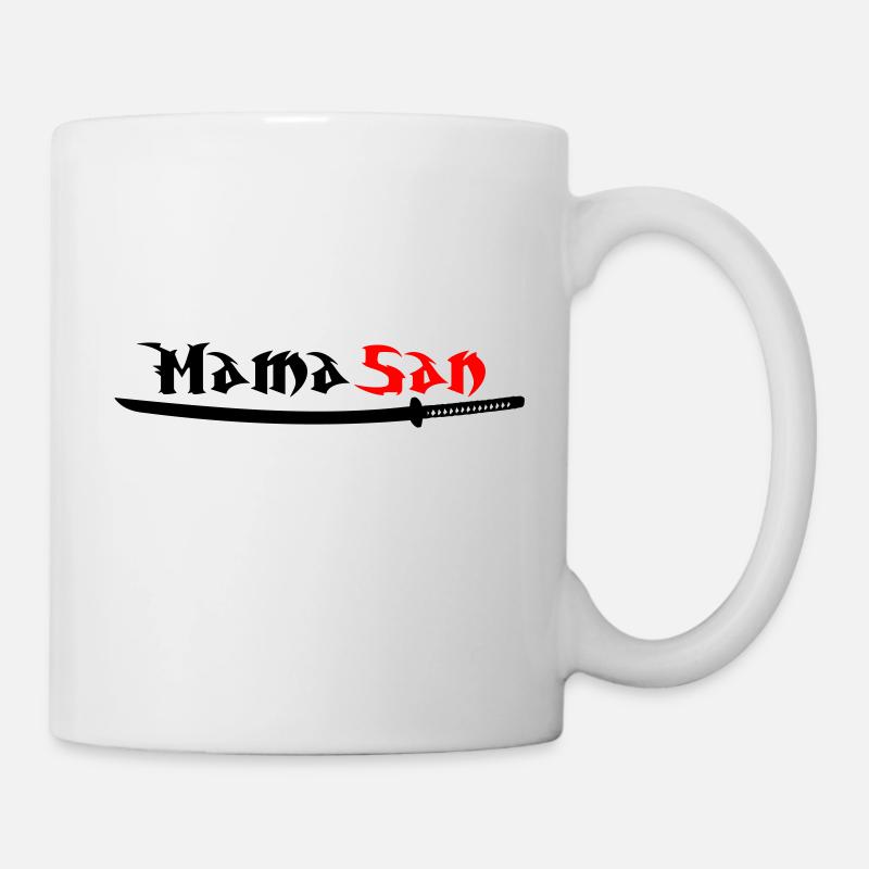 Mama San - Tasse - Weiß