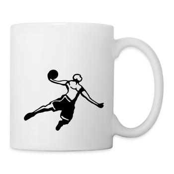 Basket-ball Basketball Basket - Mug blanc - blanc - Droite