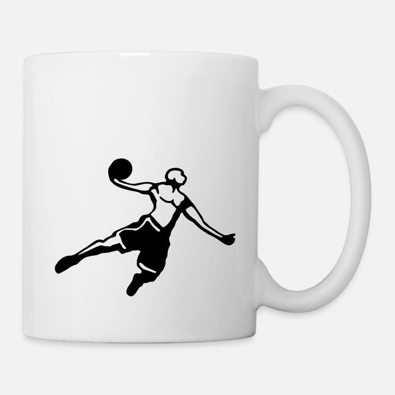 basketball - Mug - white