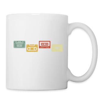 Vintage Retro Cassette - Mug - white - Right