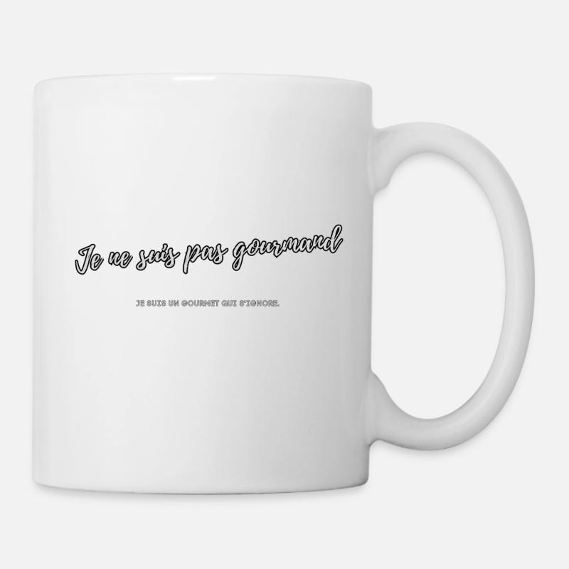Greedy - Mug - white