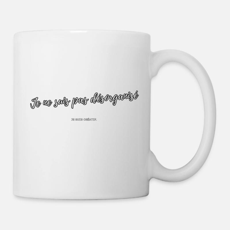 Disorganized - Mug - white