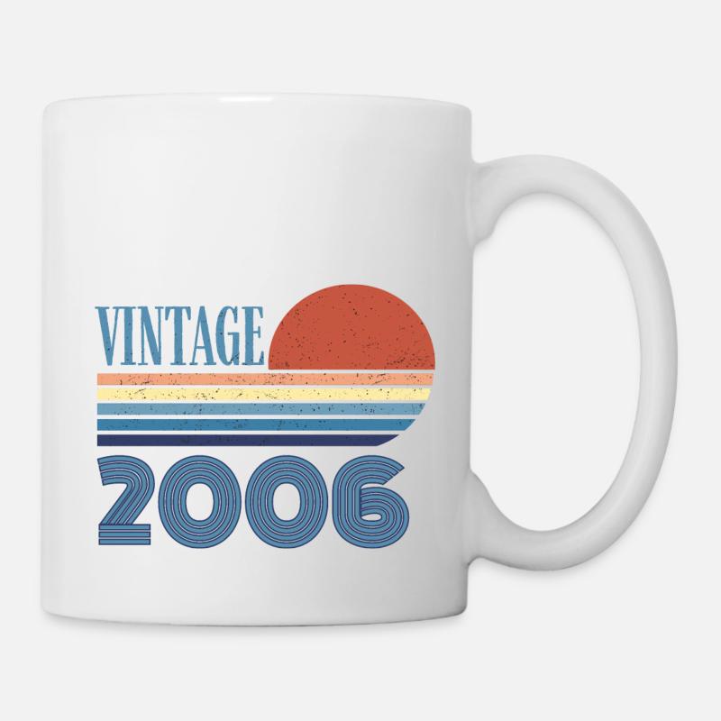 vintage 2006 - Mug blanc - blanc