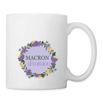 Macron resigns - Mug - white - Right