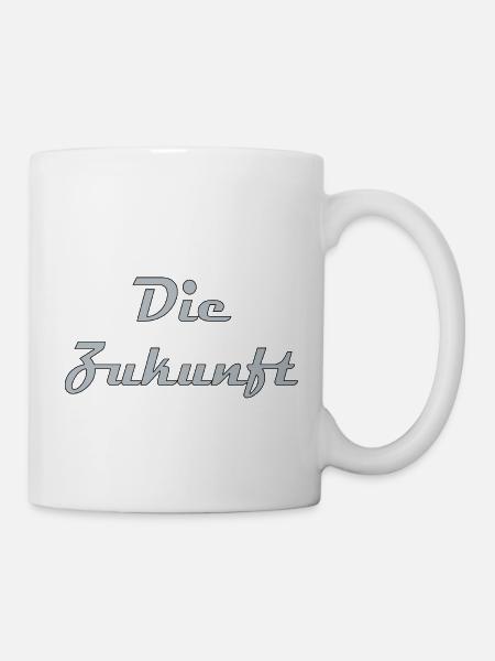 Die Zukunft - Tasse - Weiß