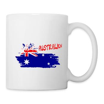 Australia Australien - Tasse - Weiß - Rechts
