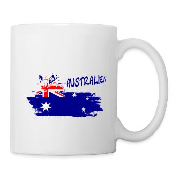 Austrailien Australia - Tasse - Weiß - Rechts