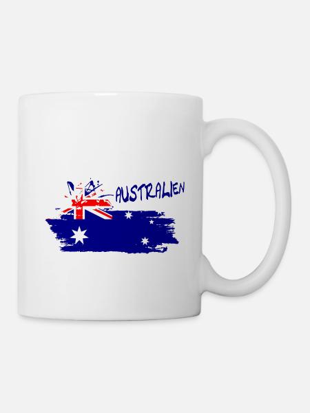Austrailien Australia - Tasse - Weiß