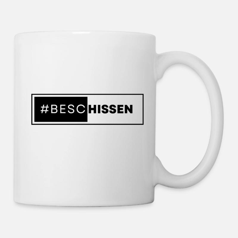 beschissen - Tasse - Weiß