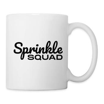 Sprinkle Squad - Lustiges Donut Geschenk - Tasse - Weiß - Rechts
