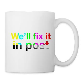 FixItInPost-Ziel - Tasse - Weiß - Rechts